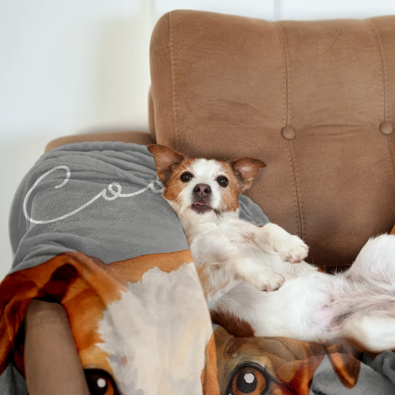 (US) Personalisierte Decke "Portrait"